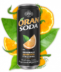 sýtený nealko nápoj Oransoda - 0,33l
