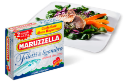 filety z makrely v olivovom oleji - Maruzzella - 2x125g