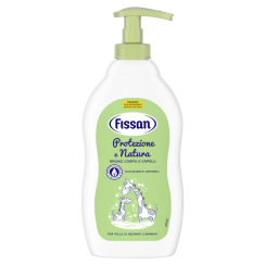 2v1 šampón a sprchový gél Fissan - 0,4l