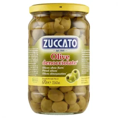 zelené vykôstkované olivy Zuccato - 670g