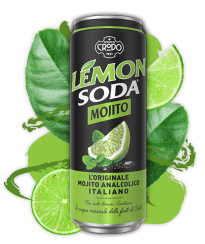 sýtený nealko nápoj Lemonsoda Mojito - 0,33l